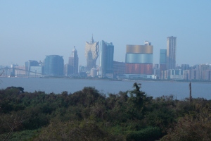 Macau skyline by day